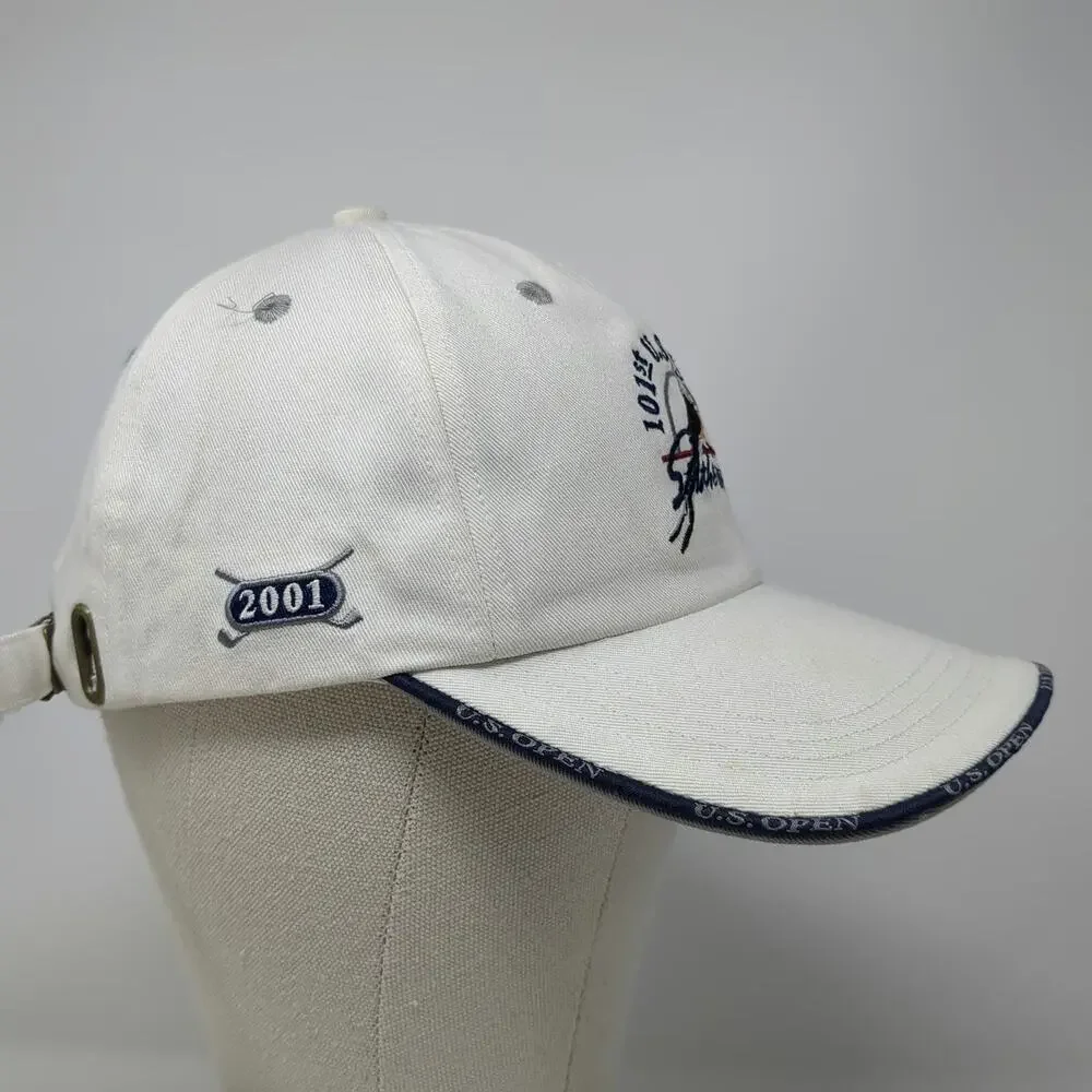 Head Baseball Cap White One Size 101st U.S. Open Southern Hills 2001 Golf Hat